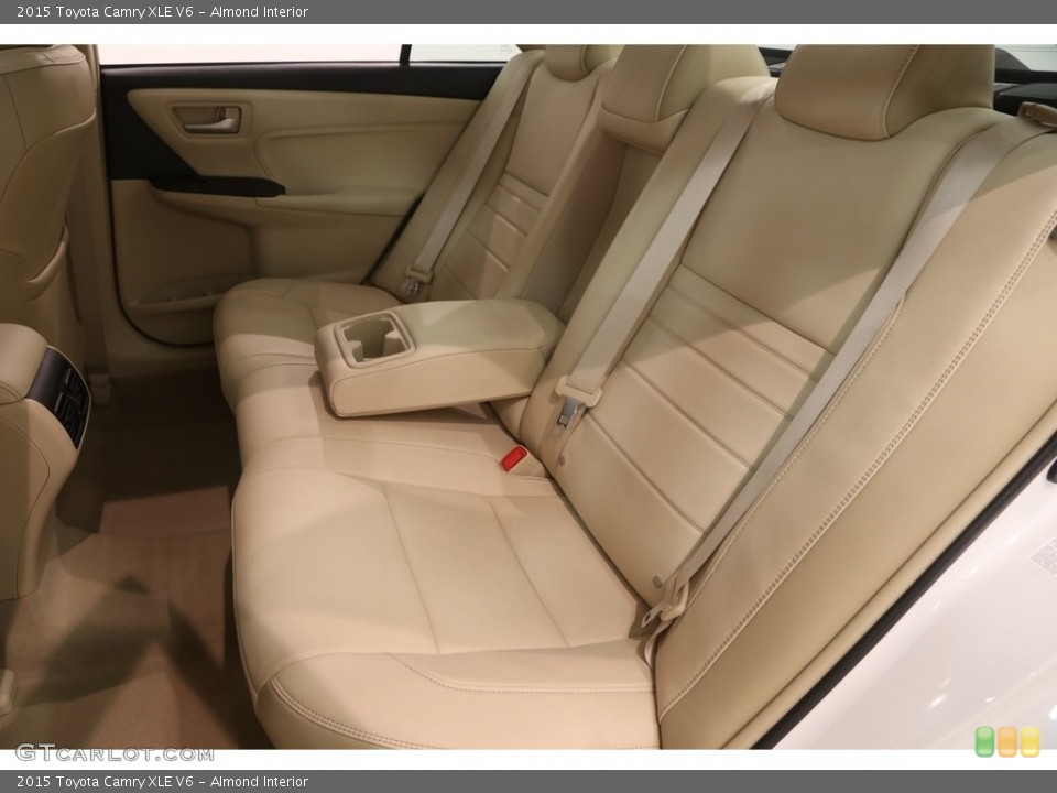 Almond Interior Rear Seat for the 2015 Toyota Camry XLE V6 #128402070