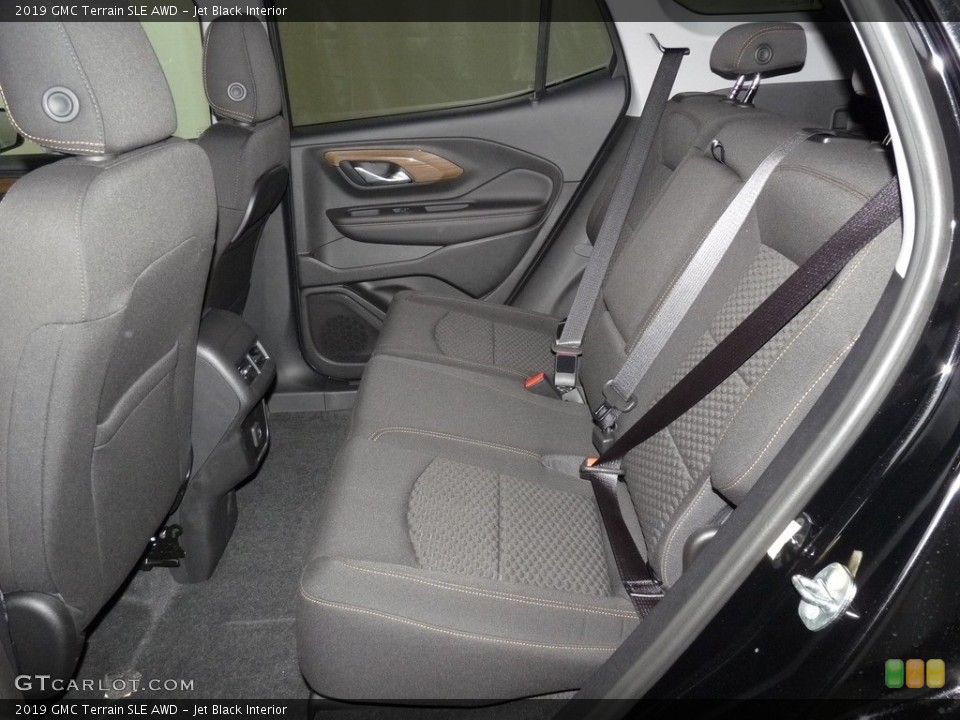 Jet Black Interior Rear Seat for the 2019 GMC Terrain SLE AWD #128407870