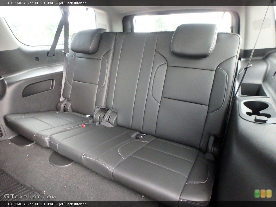 Jet Black Interior Rear Seat for the 2018 GMC Yukon XL SLT 4WD #128415199
