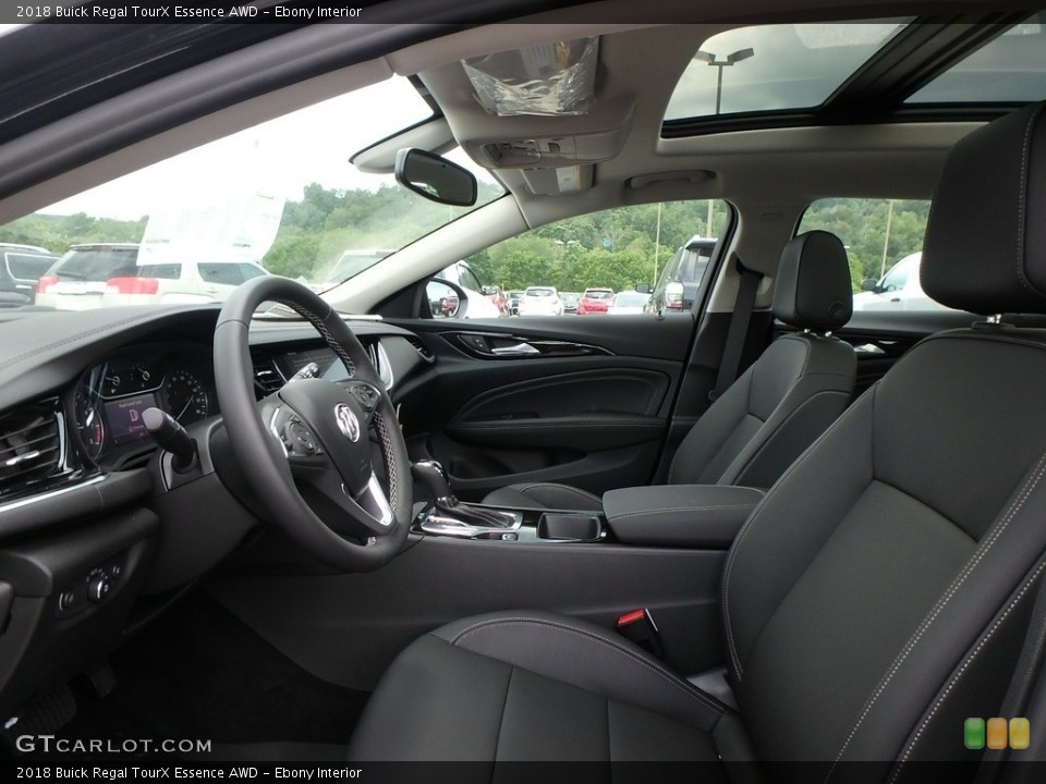 Ebony Interior Photo for the 2018 Buick Regal TourX Essence AWD #128415643
