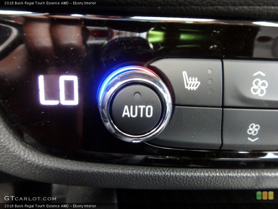 Ebony Interior Controls for the 2018 Buick Regal TourX Essence AWD #128415667