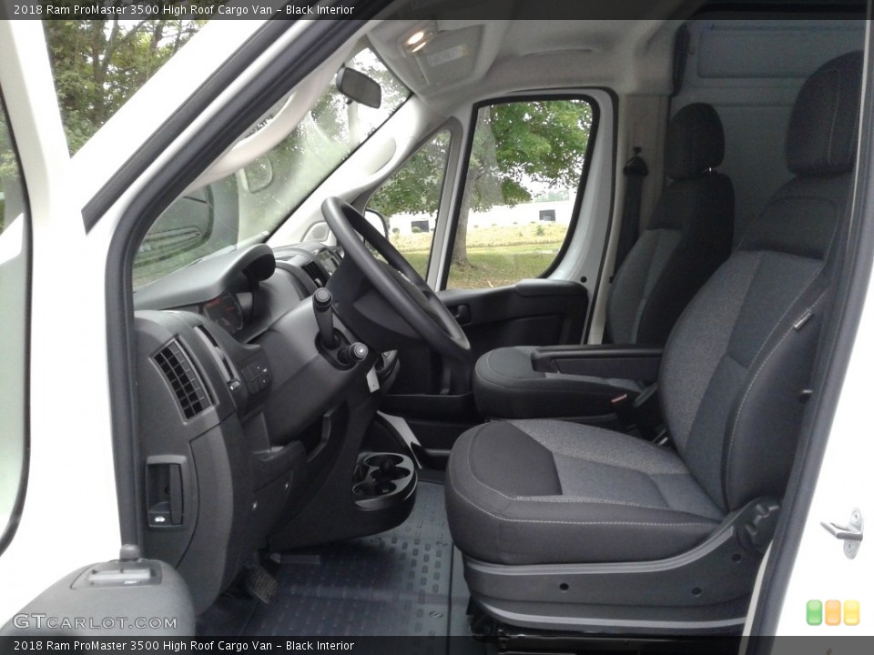 Black Interior Photo for the 2018 Ram ProMaster 3500 High Roof Cargo Van #128416333