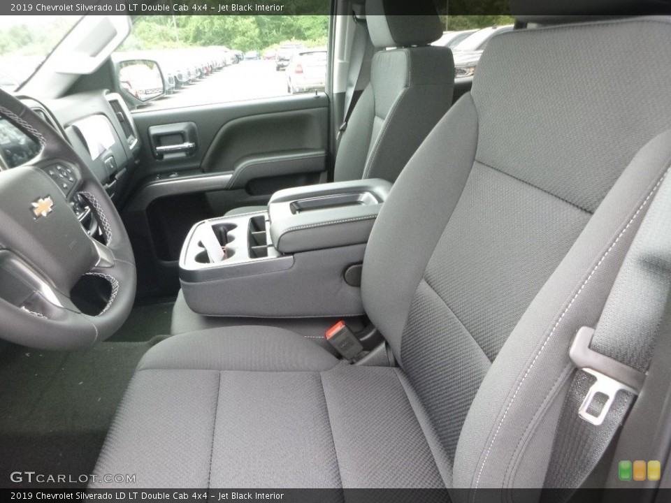 Jet Black 2019 Chevrolet Silverado LD Interiors