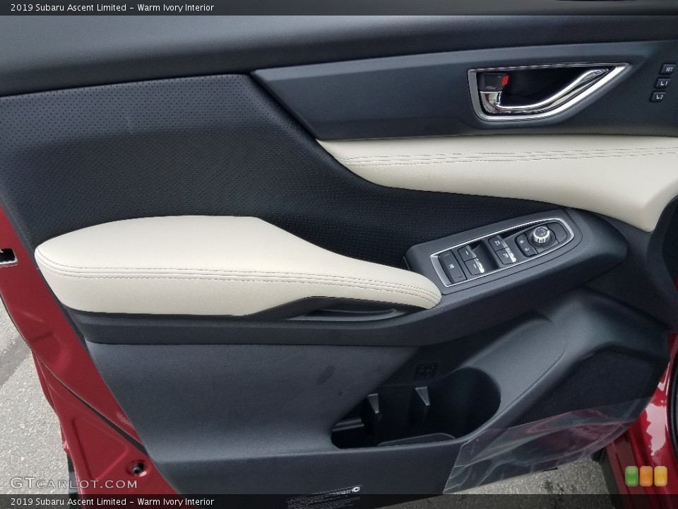 Warm Ivory Interior Door Panel for the 2019 Subaru Ascent Limited #128432521