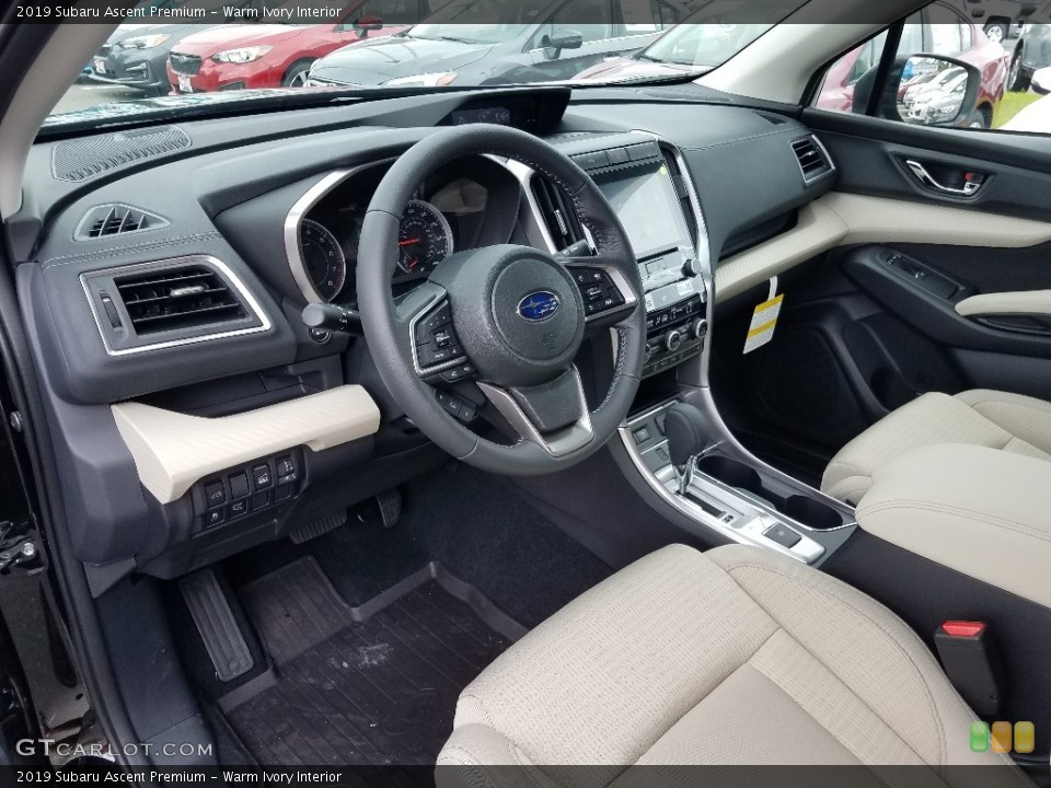 Warm Ivory Interior Photo for the 2019 Subaru Ascent Premium #128432839