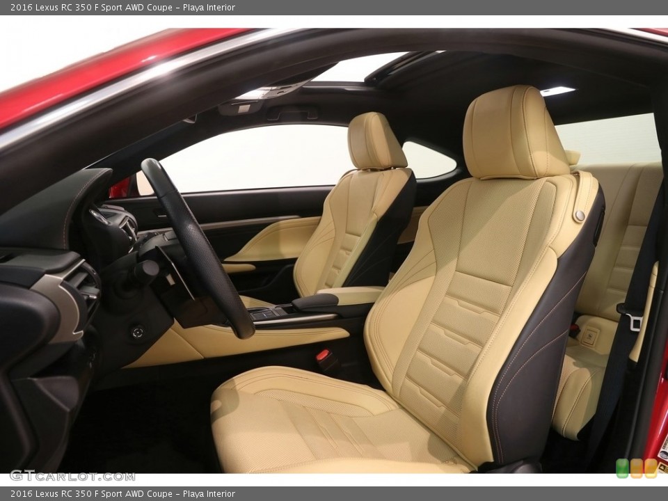 Playa Interior Front Seat for the 2016 Lexus RC 350 F Sport AWD Coupe #128459846
