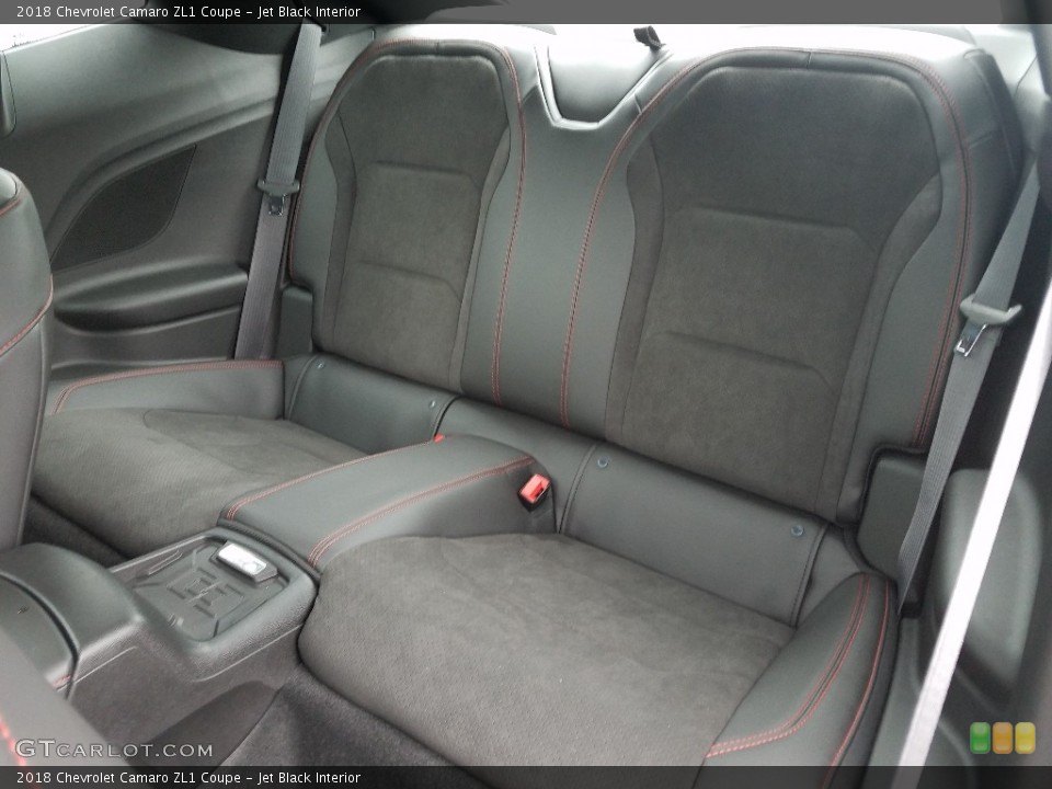 Jet Black Interior Rear Seat for the 2018 Chevrolet Camaro ZL1 Coupe #128460026