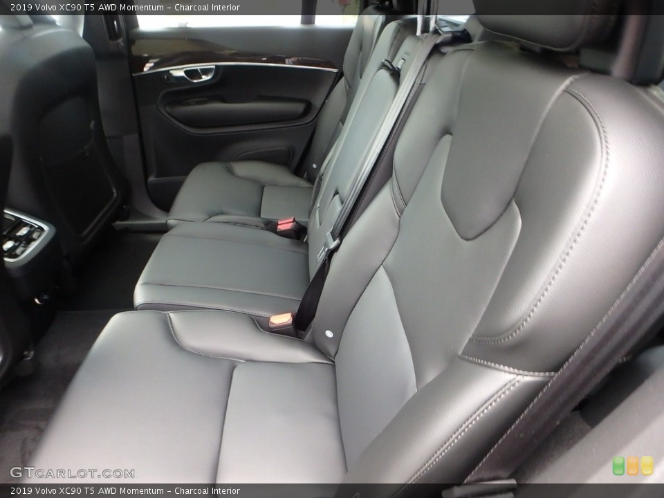 Charcoal Interior Rear Seat for the 2019 Volvo XC90 T5 AWD Momentum #128464511