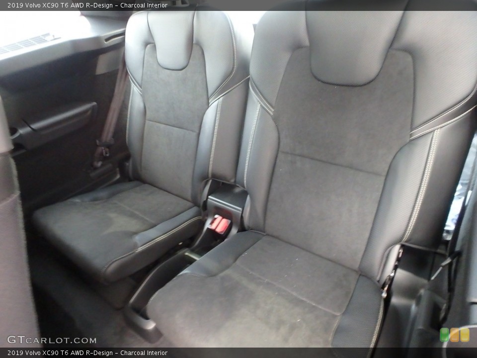 Charcoal Interior Rear Seat for the 2019 Volvo XC90 T6 AWD R-Design #128464901
