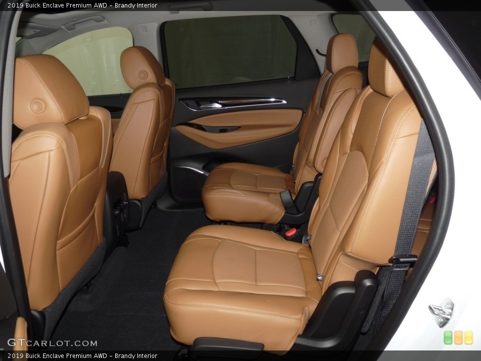 Brandy Interior Rear Seat for the 2019 Buick Enclave Premium AWD #128484681