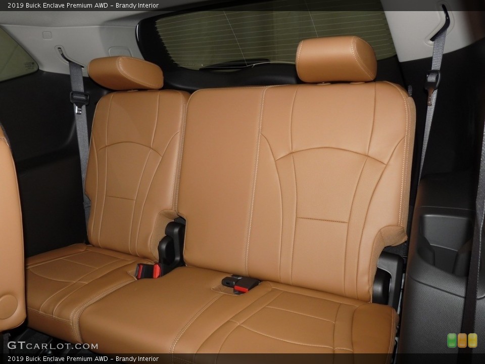Brandy Interior Rear Seat for the 2019 Buick Enclave Premium AWD #128484705