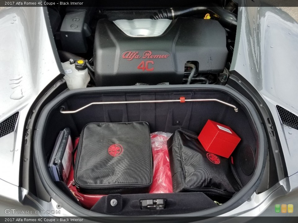 Black Interior Trunk for the 2017 Alfa Romeo 4C Coupe #128484966