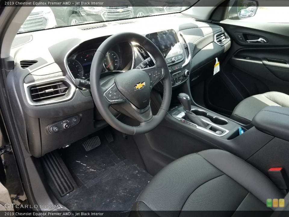 Jet Black Interior Photo for the 2019 Chevrolet Equinox Premier AWD #128492289