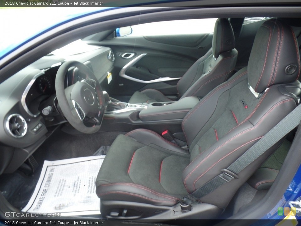 Jet Black Interior Front Seat for the 2018 Chevrolet Camaro ZL1 Coupe #128505855