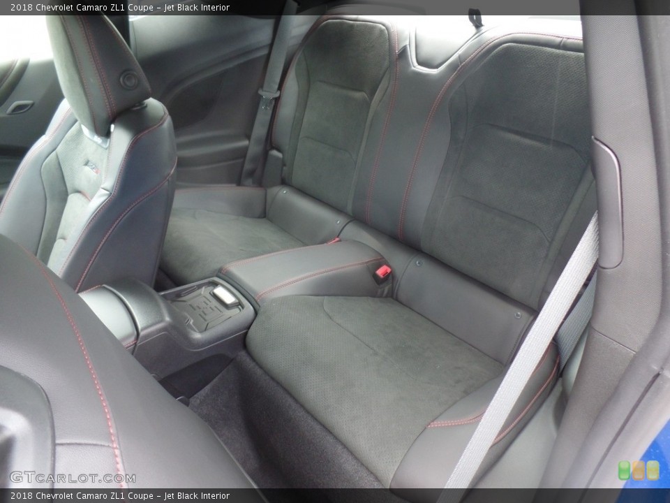 Jet Black Interior Rear Seat for the 2018 Chevrolet Camaro ZL1 Coupe #128506263