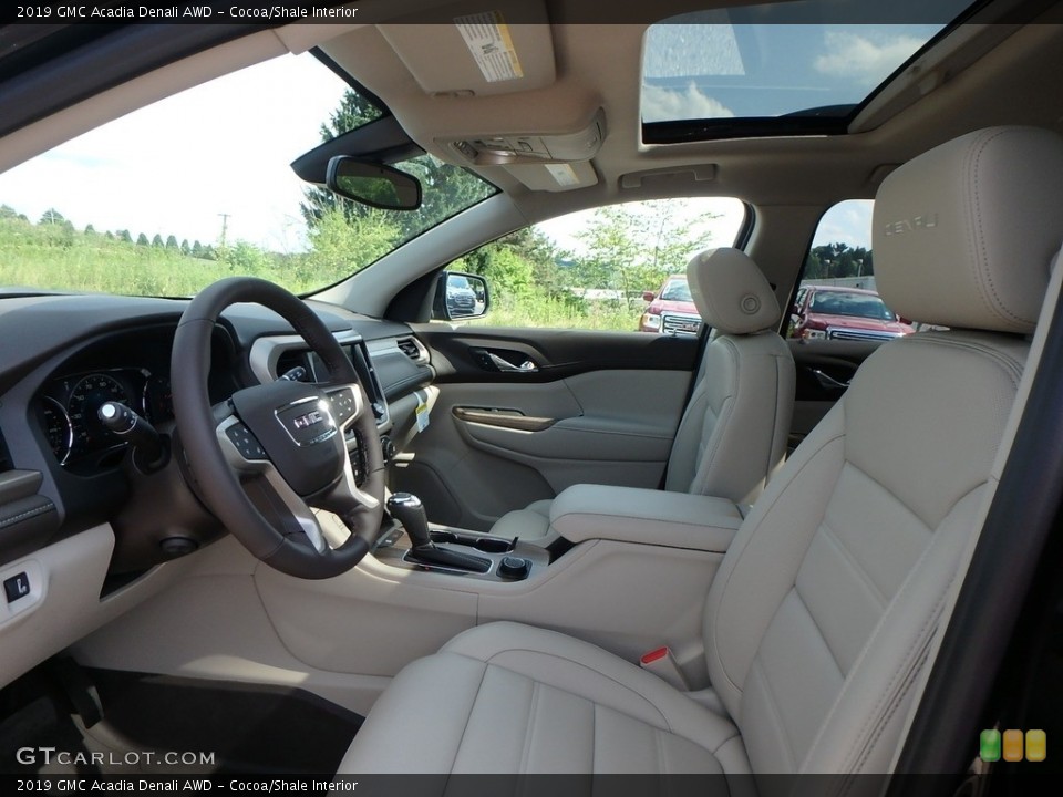 Cocoa/Shale Interior Photo for the 2019 GMC Acadia Denali AWD #128517626