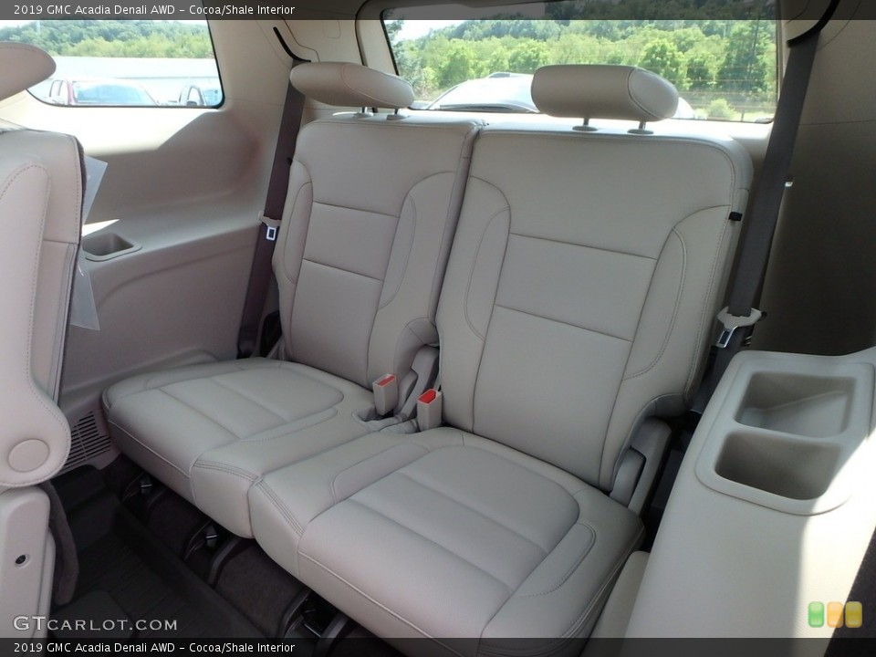 Cocoa/Shale Interior Rear Seat for the 2019 GMC Acadia Denali AWD #128517668