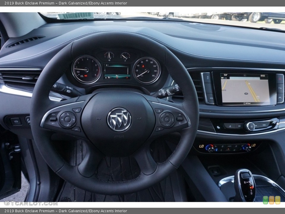 Dark Galvanized/Ebony Accents Interior Dashboard for the 2019 Buick Enclave Premium #128521490