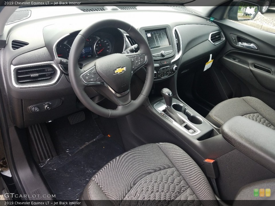 Jet Black Interior Photo for the 2019 Chevrolet Equinox LT #128524271