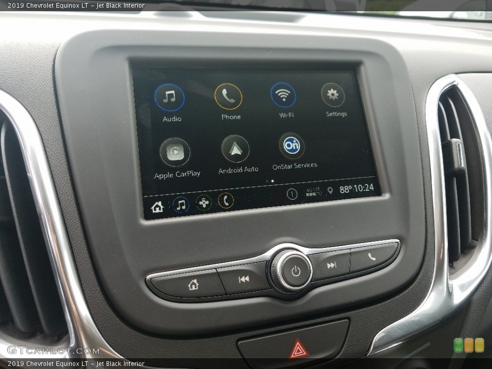 Jet Black Interior Controls for the 2019 Chevrolet Equinox LT #128524709