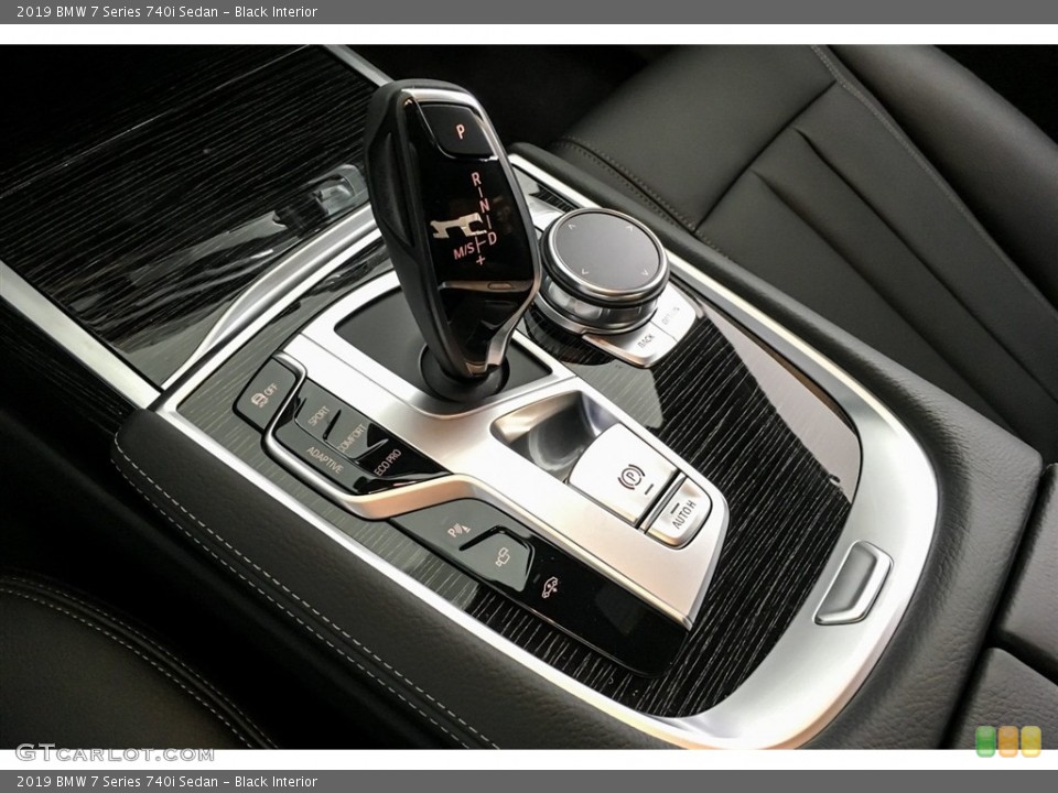 Black Interior Transmission for the 2019 BMW 7 Series 740i Sedan #128526164