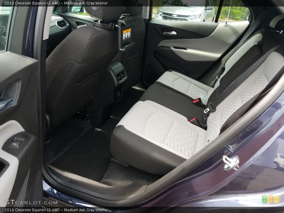 Medium Ash Gray Interior Rear Seat for the 2019 Chevrolet Equinox LS AWD #128528420