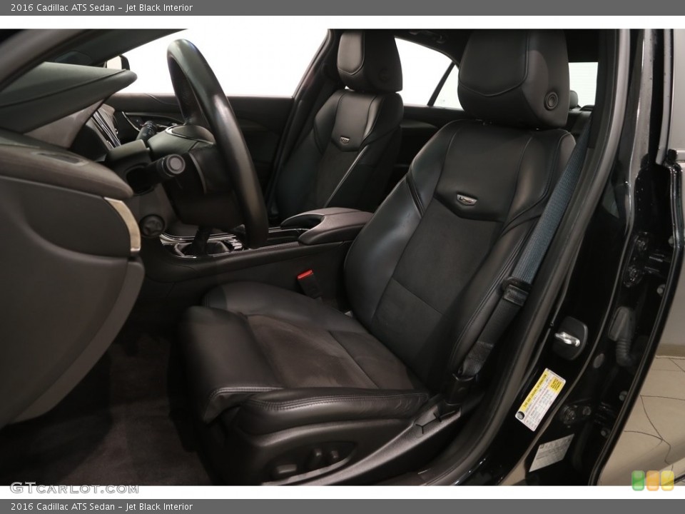 Jet Black Interior Front Seat for the 2016 Cadillac ATS Sedan #128528981