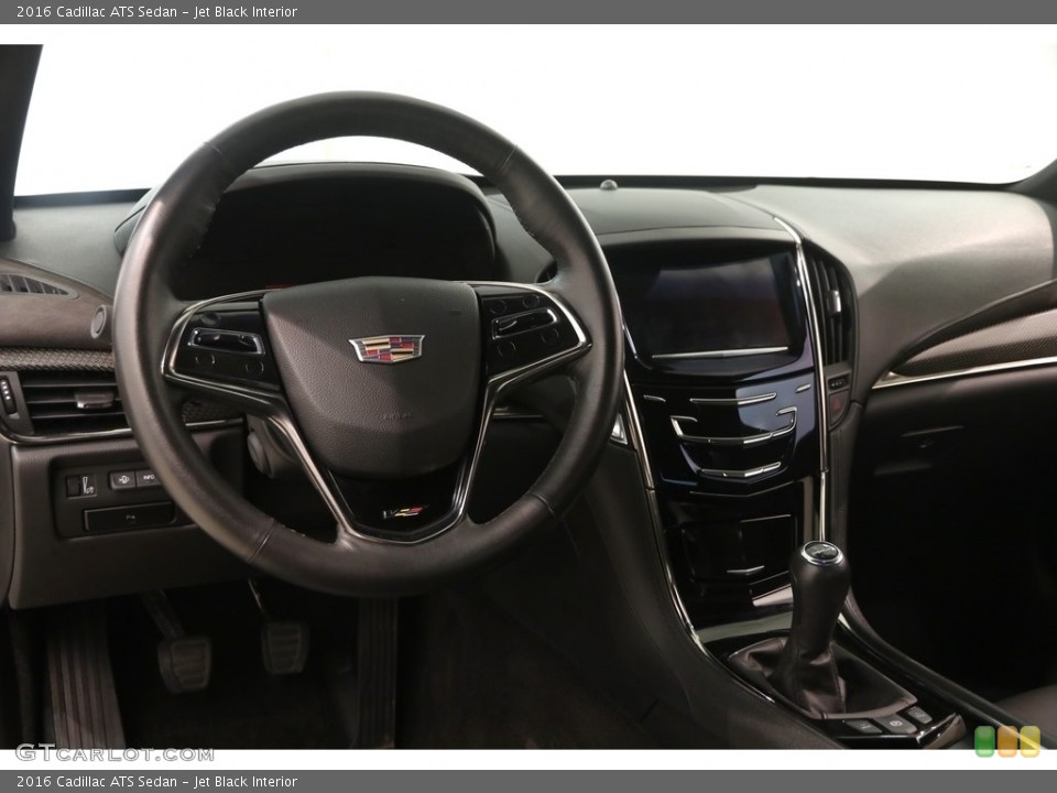 Jet Black Interior Dashboard for the 2016 Cadillac ATS Sedan #128528999