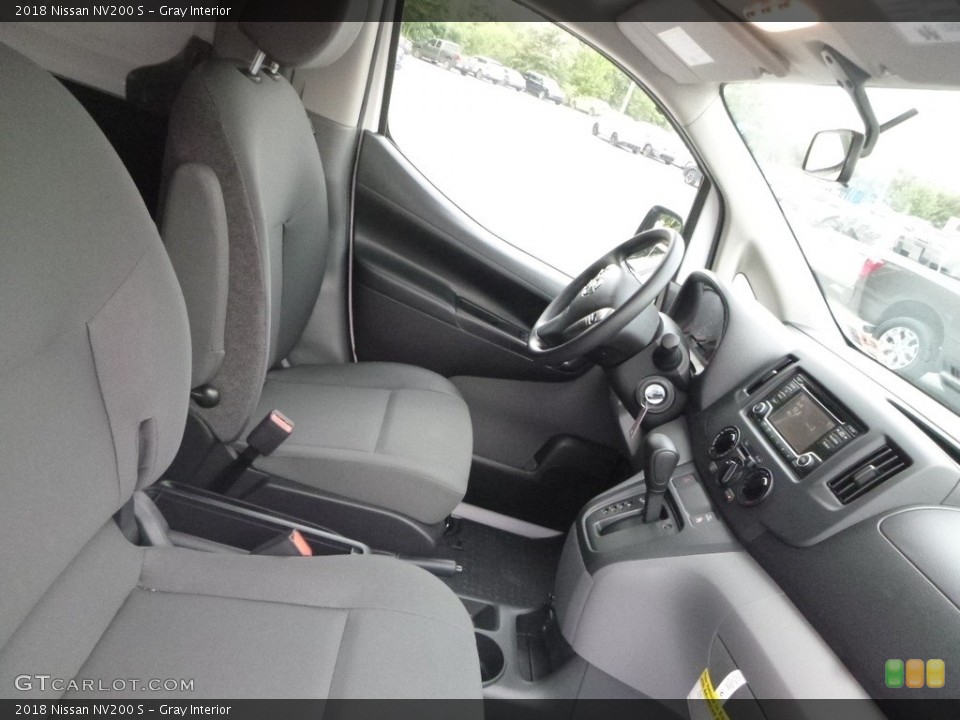Gray 2018 Nissan NV200 Interiors