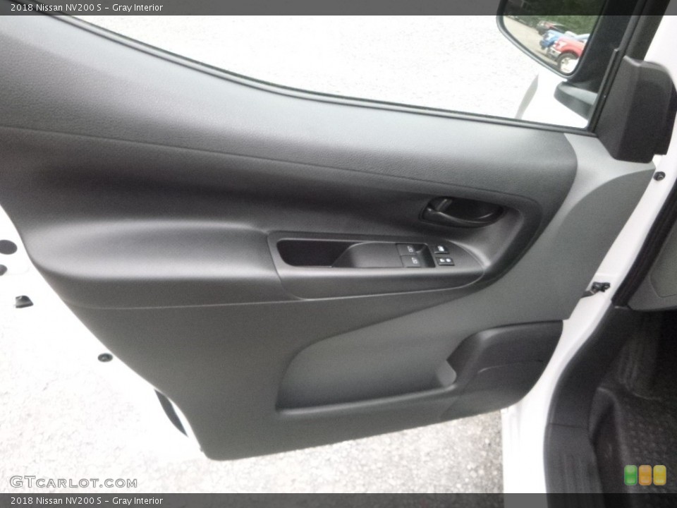 Gray Interior Door Panel for the 2018 Nissan NV200 S #128531663