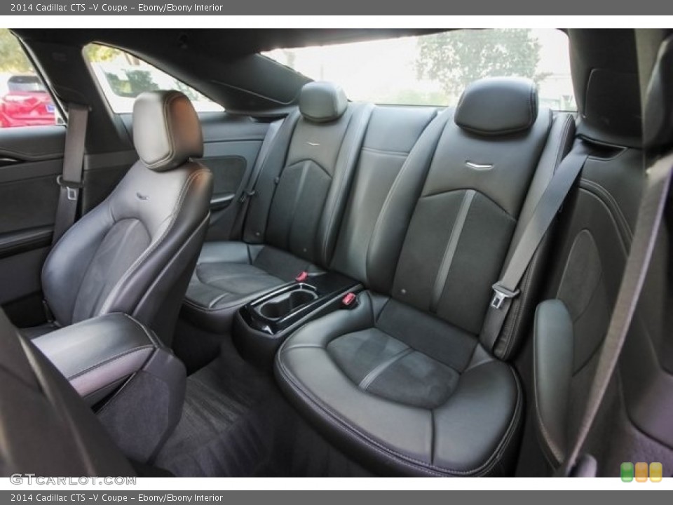 Ebony/Ebony Interior Rear Seat for the 2014 Cadillac CTS -V Coupe #128533313