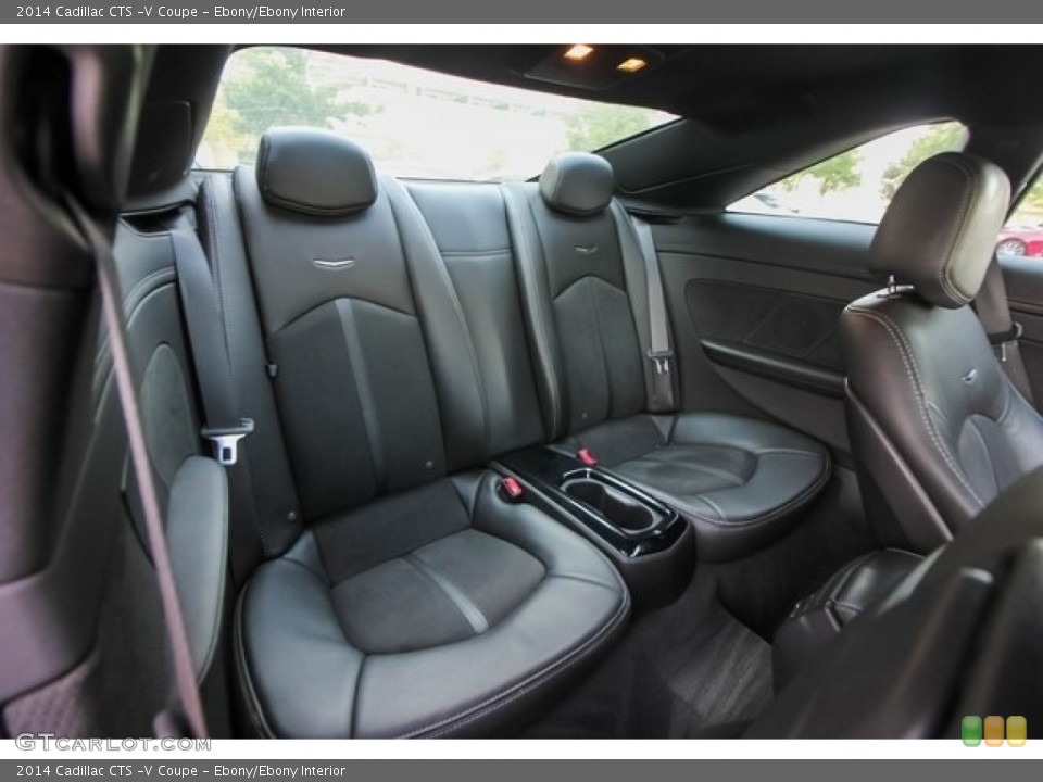 Ebony/Ebony Interior Rear Seat for the 2014 Cadillac CTS -V Coupe #128533328