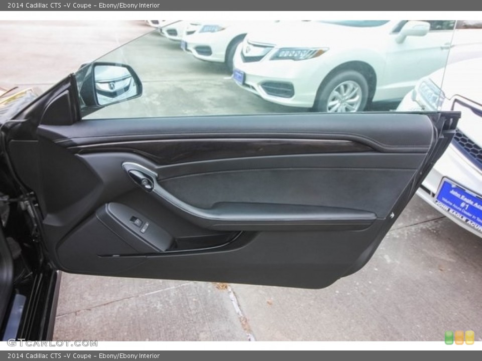 Ebony/Ebony Interior Door Panel for the 2014 Cadillac CTS -V Coupe #128533337