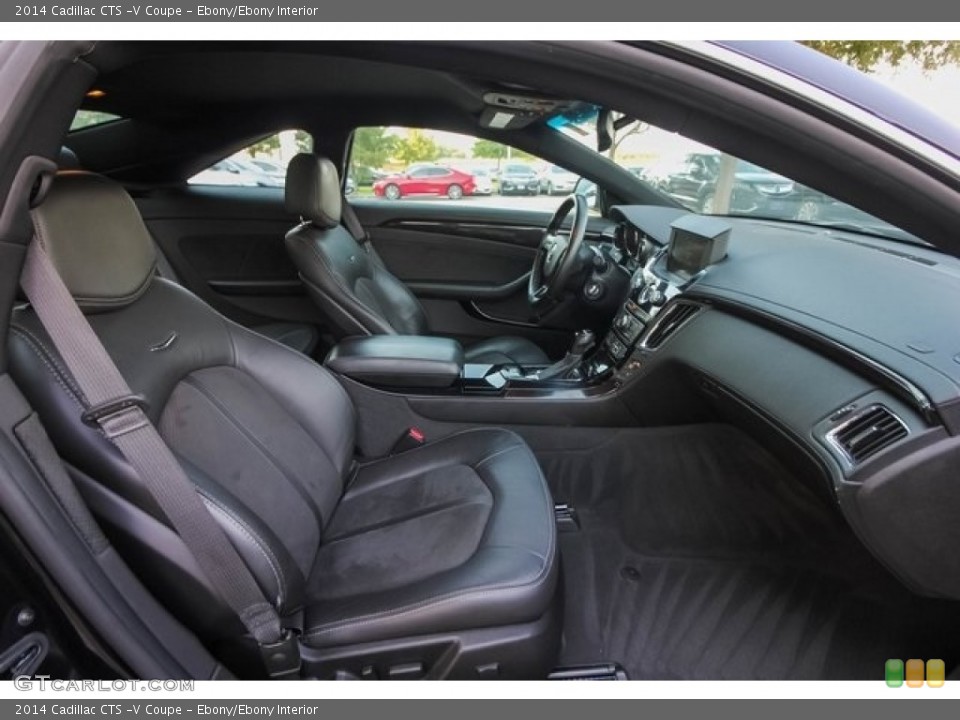 Ebony/Ebony Interior Front Seat for the 2014 Cadillac CTS -V Coupe #128533349