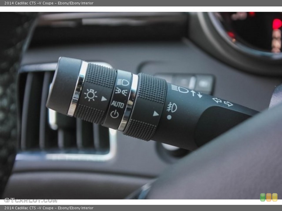 Ebony/Ebony Interior Controls for the 2014 Cadillac CTS -V Coupe #128533424