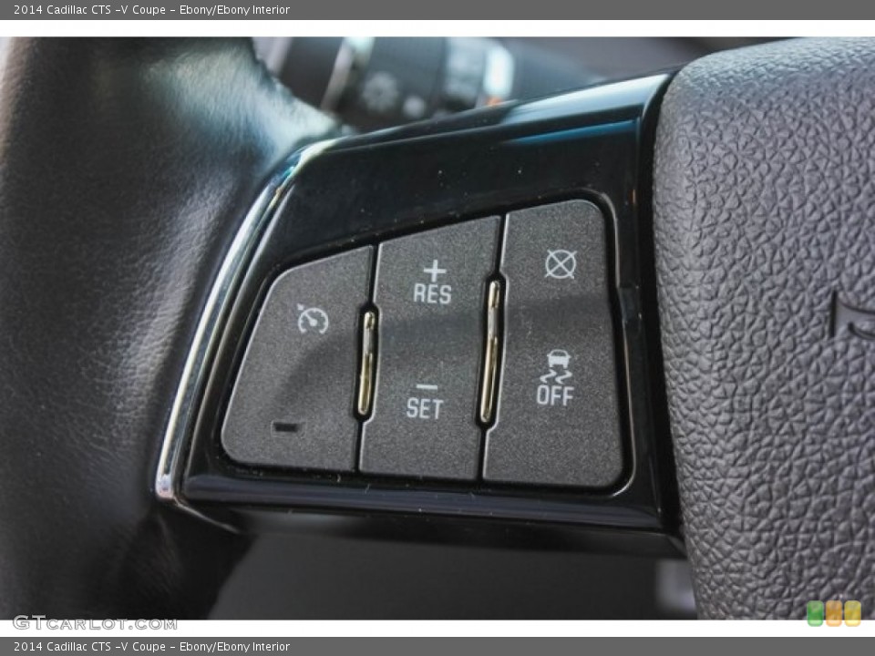 Ebony/Ebony Interior Controls for the 2014 Cadillac CTS -V Coupe #128533442