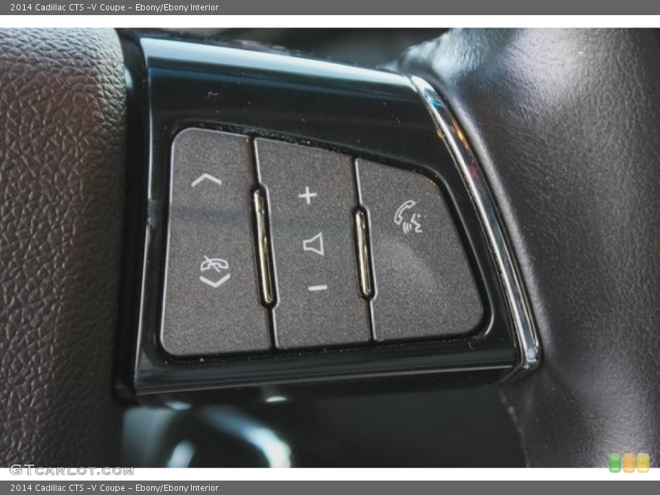 Ebony/Ebony Interior Controls for the 2014 Cadillac CTS -V Coupe #128533457