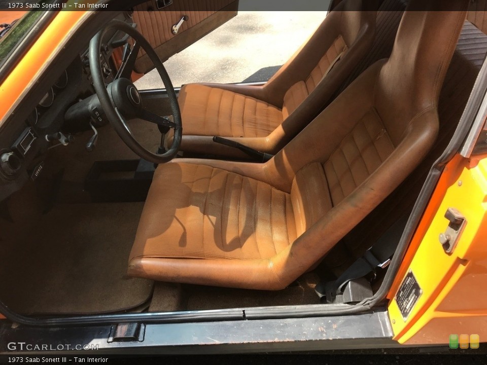 Tan Interior Photo for the 1973 Saab Sonett III #128537883