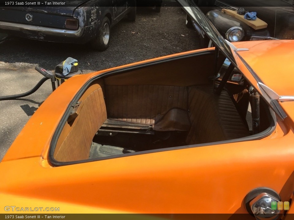 Tan Interior Trunk for the 1973 Saab Sonett III #128537970