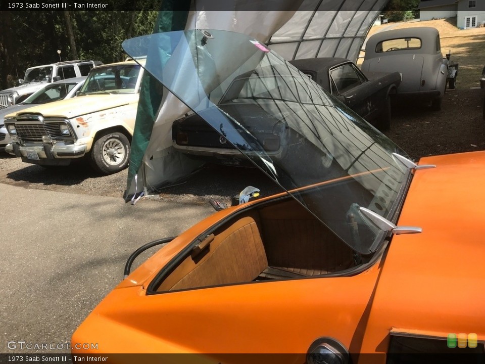 Tan Interior Trunk for the 1973 Saab Sonett III #128537982
