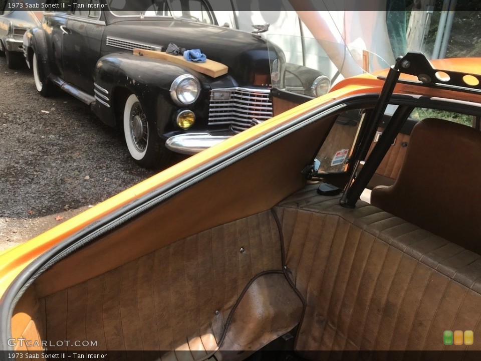 Tan Interior Trunk for the 1973 Saab Sonett III #128538228