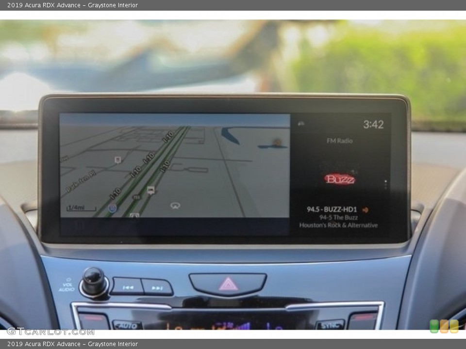 Graystone Interior Navigation for the 2019 Acura RDX Advance #128540387
