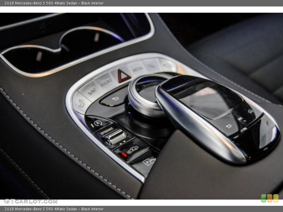 Black Interior Controls for the 2018 Mercedes-Benz S 560 4Matic Sedan #128544661