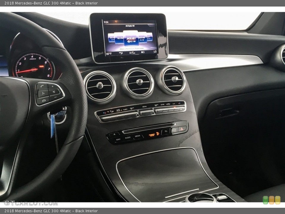 Black Interior Controls for the 2018 Mercedes-Benz GLC 300 4Matic #128545714