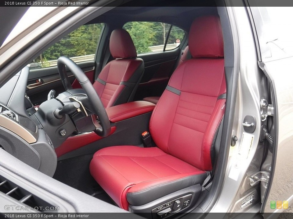 Rioja Red Interior Photo for the 2018 Lexus GS 350 F Sport #128548021