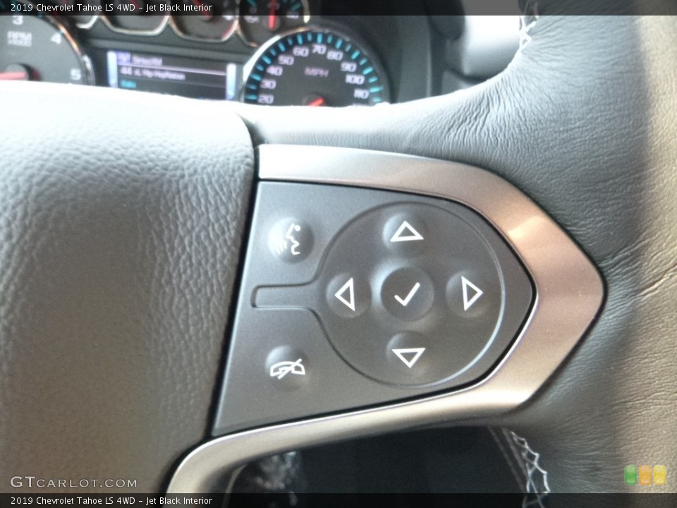 Jet Black Interior Steering Wheel for the 2019 Chevrolet Tahoe LS 4WD #128557567
