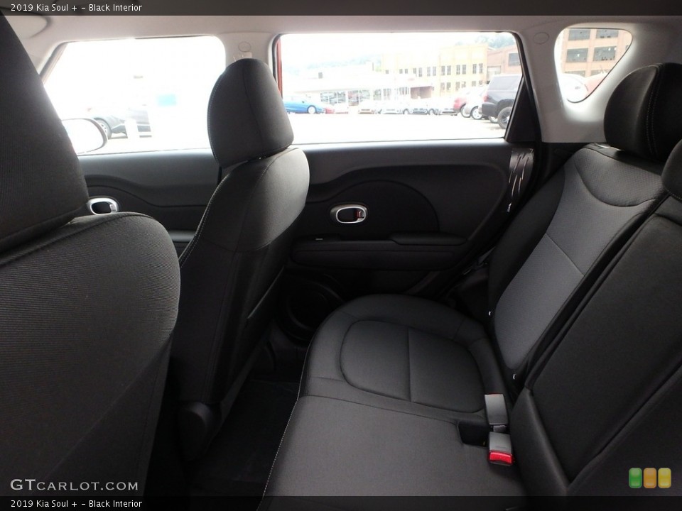 Black Interior Rear Seat for the 2019 Kia Soul + #128566571
