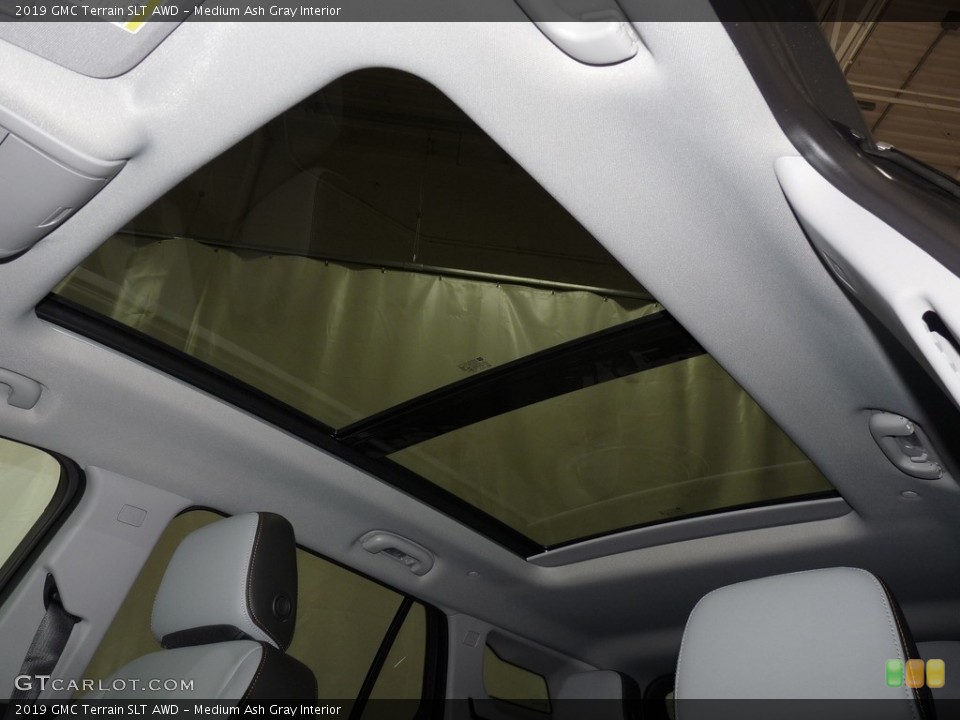 Medium Ash Gray Interior Sunroof for the 2019 GMC Terrain SLT AWD #128567195