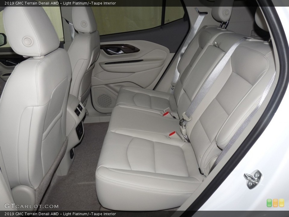 Light Platinum/­Taupe Interior Rear Seat for the 2019 GMC Terrain Denali AWD #128567672