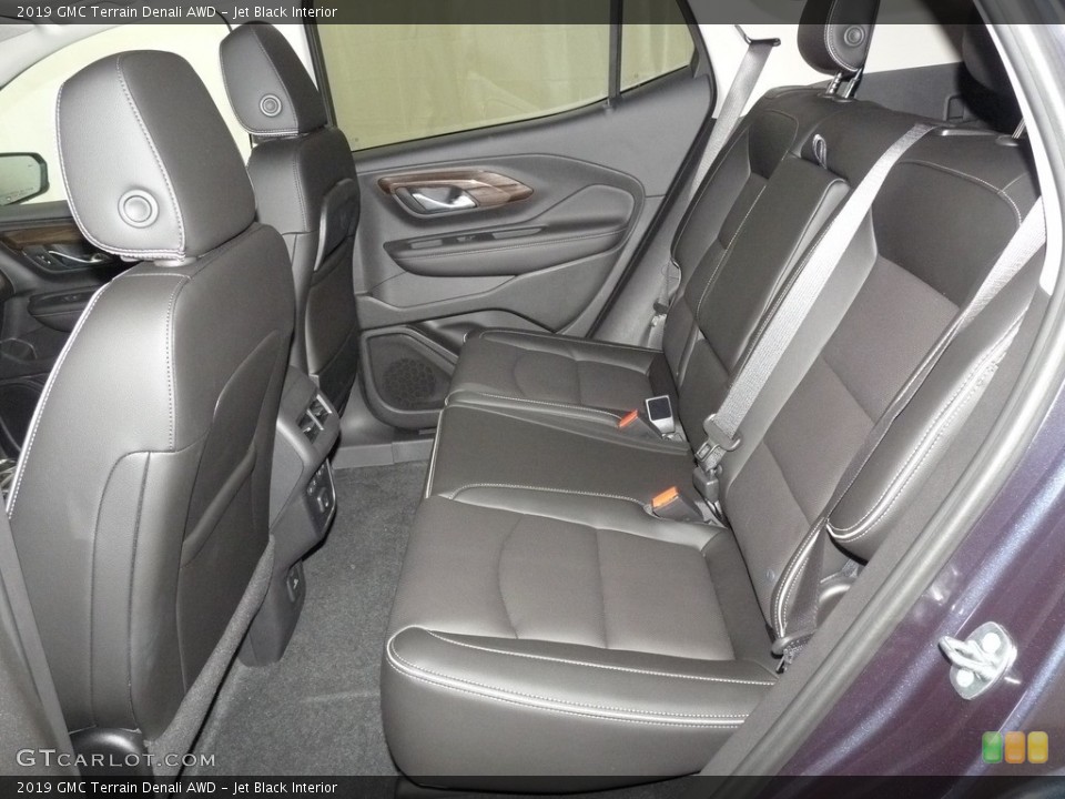 Jet Black Interior Rear Seat for the 2019 GMC Terrain Denali AWD #128567867